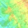 Mapa topográfico La Grande Versenne, altitude, relevo