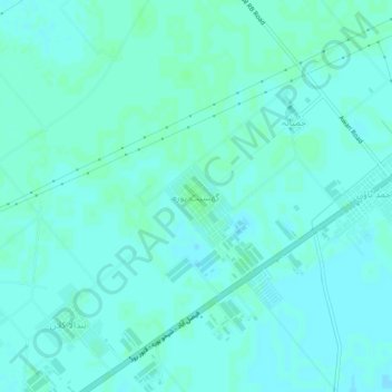 Mapa topográfico Ghasitpura, altitude, relevo