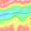Mapa topográfico Troy, altitude, relevo