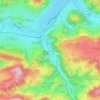 Mapa topográfico Sois, altitude, relevo