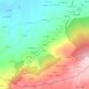 Mapa topográfico Friolfe, altitude, relevo