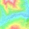 Mapa topográfico Fasane, altitude, relevo
