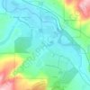 Mapa topográfico Graeagle, altitude, relevo