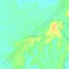 Mapa topográfico Bukit Sungkai, altitude, relevo
