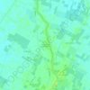 Mapa topográfico Santa Maria in Fabriago, altitude, relevo