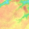 Mapa topográfico Corbreuse, altitude, relevo