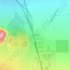 Mapa topográfico Wheeler Ridge, altitude, relevo