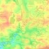 Mapa topográfico Ar Vengleuz, altitude, relevo