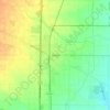 Mapa topográfico Orland, altitude, relevo