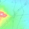 Mapa topográfico Qeydar, altitude, relevo