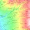 Mapa topográfico Gowok Pos, altitude, relevo