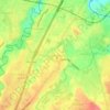 Mapa topográfico Puspanegara, altitude, relevo
