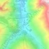 Mapa topográfico Mittelberg, altitude, relevo