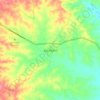 Mapa topográfico San Pedro, altitude, relevo