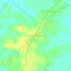 Mapa topográfico Menggala Sempurna, altitude, relevo