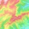 Mapa topográfico Le Grand Logis, altitude, relevo