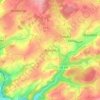 Mapa topográfico Binsfeld, altitude, relevo
