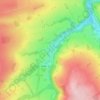 Mapa topográfico Bearsbridge, altitude, relevo