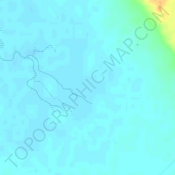Mapa topográfico Carrizo Plain, altitude, relevo