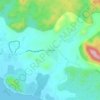 Mapa topográfico La Punta, altitude, relevo