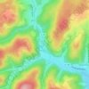 Mapa topográfico Palaizot, altitude, relevo