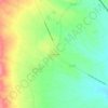 Mapa topográfico Los Corrales, altitude, relevo