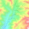 Mapa topográfico Cuculí, altitude, relevo