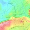 Mapa topográfico Bito Buadi Itowa, altitude, relevo