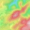 Mapa topográfico Bocksberg, altitude, relevo