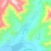 Mapa topográfico Nueva Talcuna, altitude, relevo