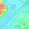 Mapa topográfico Les Quatres Vents, altitude, relevo