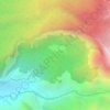 Mapa topográfico Bulu Ramma, altitude, relevo