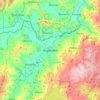 Mapa topográfico Sogamoso, altitude, relevo