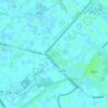 Mapa topográfico Sint Anna ter Muiden, altitude, relevo