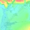 Mapa topográfico Макеевка, altitude, relevo