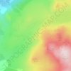 Mapa topográfico Birkby Fell, altitude, relevo