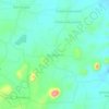Mapa topográfico Kavanapura, altitude, relevo