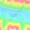 Mapa topográfico Shimshal, altitude, relevo