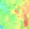 Mapa topográfico Markhausen, altitude, relevo