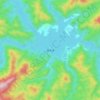 Mapa topográfico 黄草镇, altitude, relevo