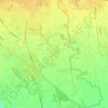 Mapa topográfico Castellazzo de' Barzi, altitude, relevo