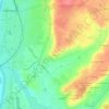 Mapa topográfico Bel-Air, altitude, relevo