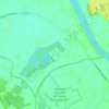 Mapa topográfico Graoux, altitude, relevo