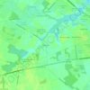 Mapa topográfico Pinetown, altitude, relevo