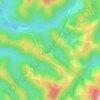 Mapa topográfico Mato Preto, altitude, relevo