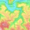Mapa topográfico Mittelscheid, altitude, relevo