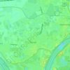 Mapa topográfico Kapel, altitude, relevo