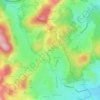 Mapa topográfico Villette, altitude, relevo