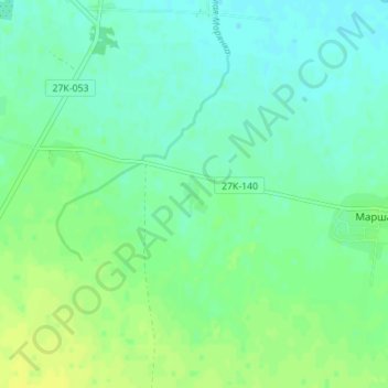 Mapa topográfico Naumovka, altitude, relevo