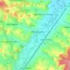 Mapa topográfico Siebeneichmühle, altitude, relevo